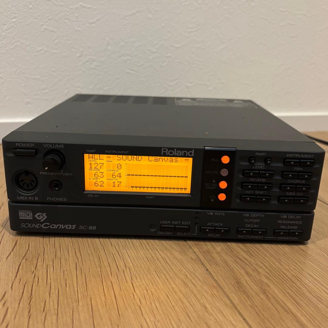 【取説付き】ローランド SC-88 ハードウェア音源