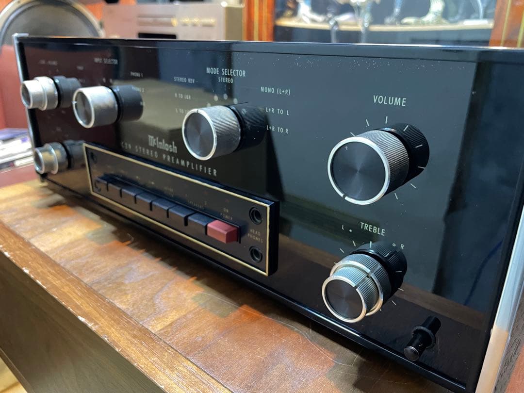 極美品　完動品　McIntosh C29 ステレオプリアンプ 本体