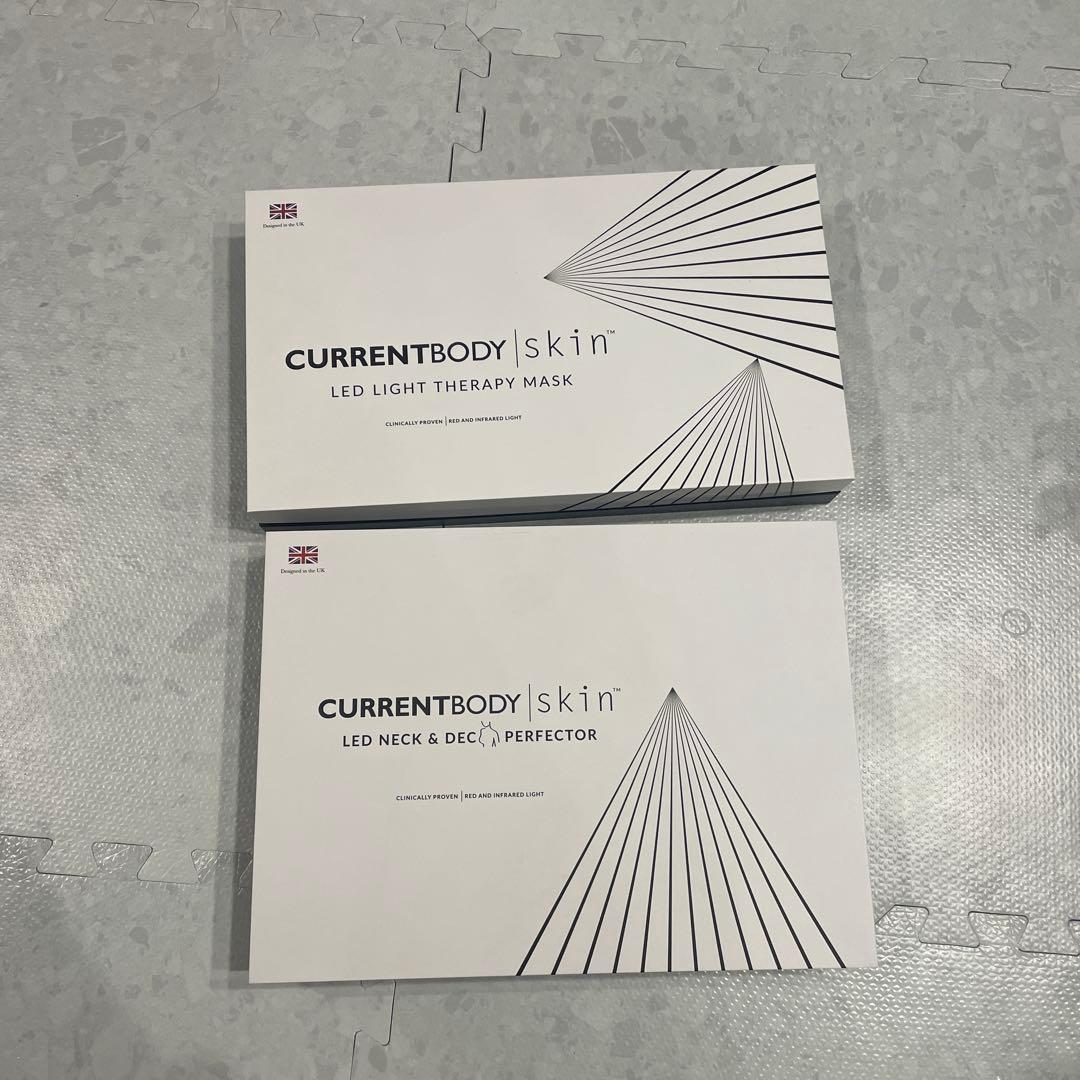 CURRENTBODY skin neck &dec LED美顔器セット