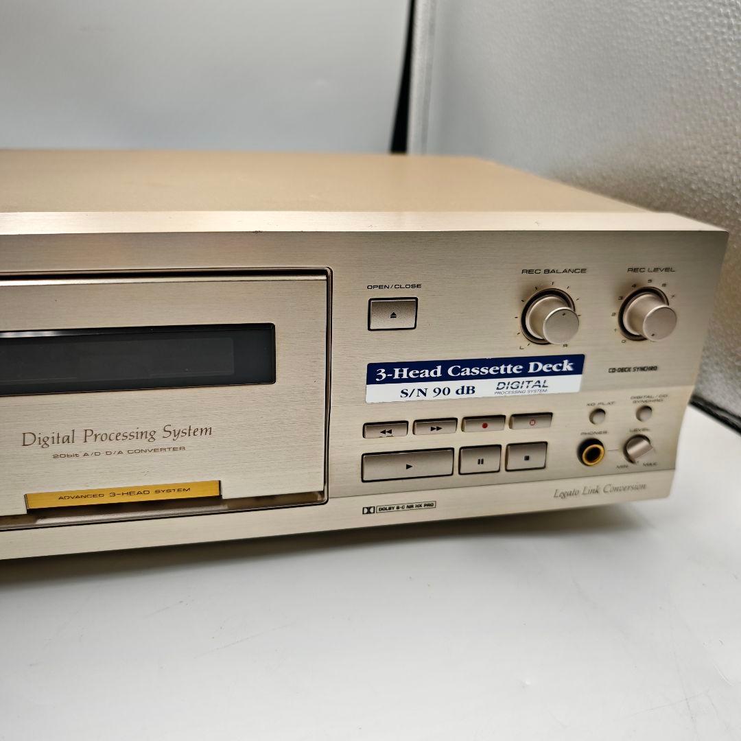 【完全動作品】パイオニア 3ヘッドシングルカセットデッキ T-D7