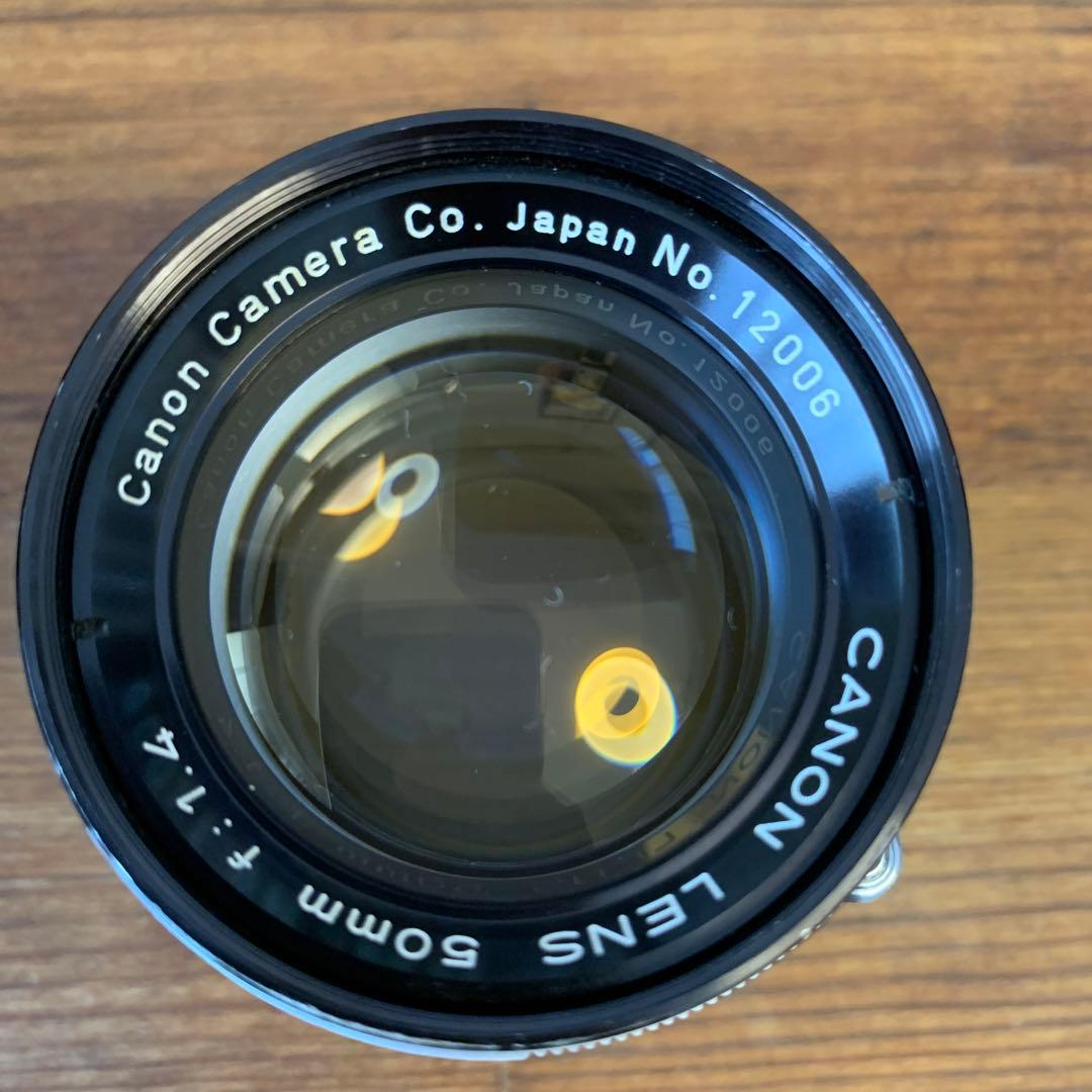 Canon 50mm f/1.4 レンズ　キャップ付き　綺麗