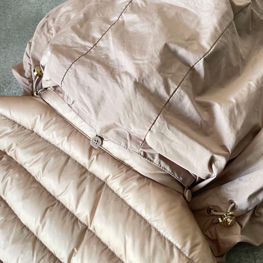 モンクレール　AMARANTE GILET ダウンベスト　ピンクベージュ系　1