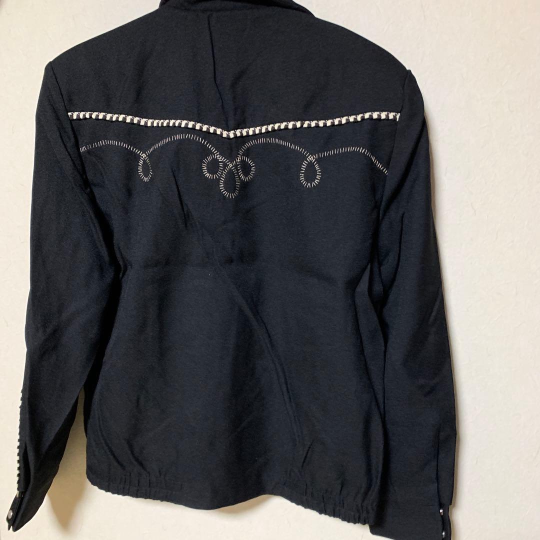 早い者ガチ！最終価格！人気 復刻ウェスタンジャケット(Ｌサイズ)BK(未使用品)