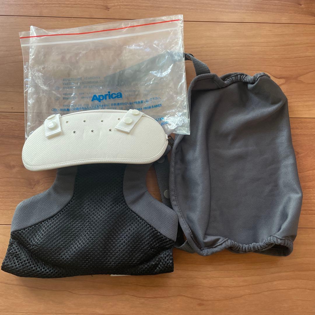 Aprica Laclis 抱っこ紐 ダークグレー