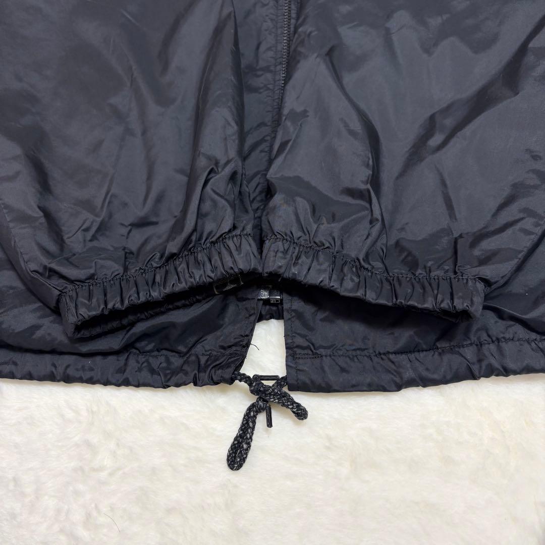 A.VERSACE ナイロンジャケット コーチジャケット メデューサ刺繍 黒XL