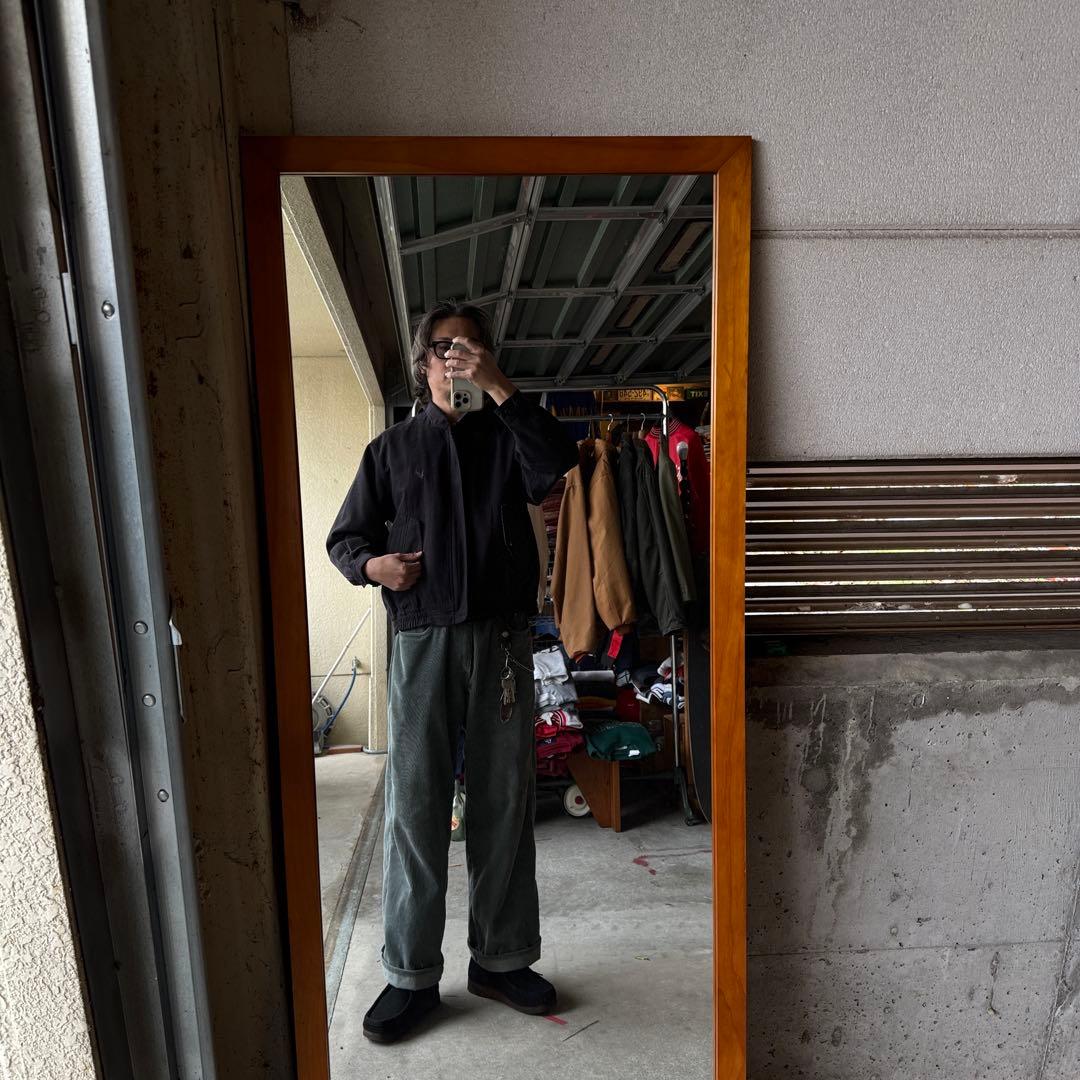 LYLE&SCOTT スウィングトップ ハリントンジャケット 黒 短丈