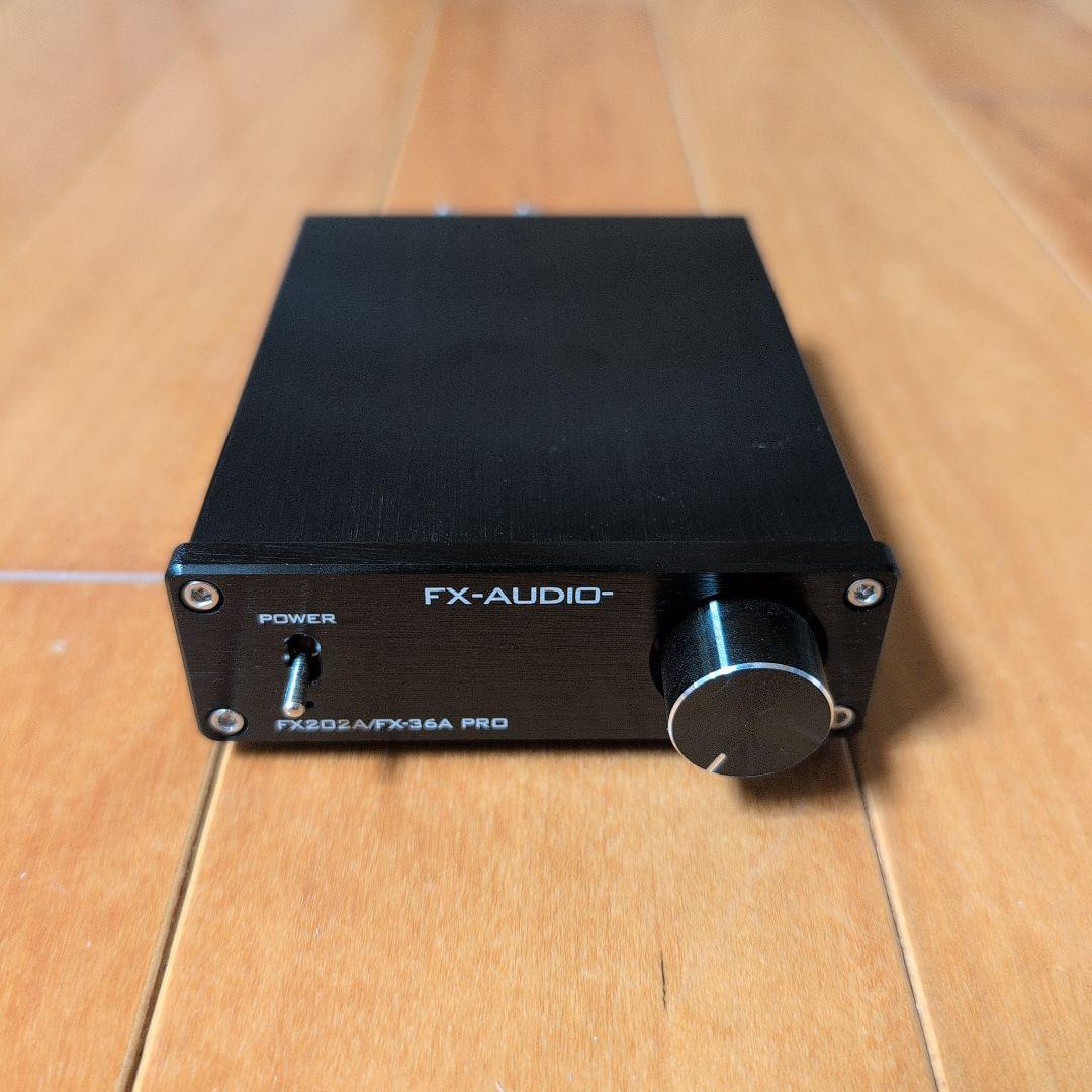 【美品】FX-AUDIO TUBE-01 & FX202A本体　RCA管付き