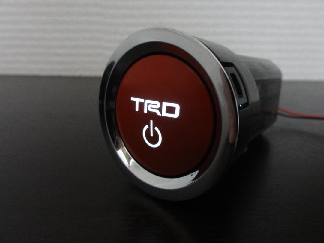 TRD 8ピン エンジンプッシュスタートスイッチ!!レインボー!!