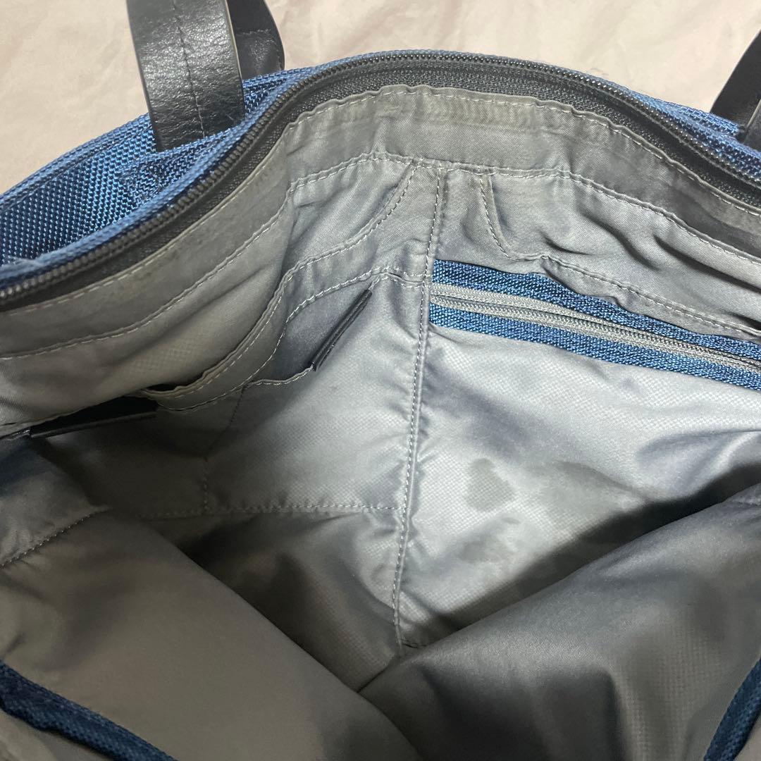 【美品】TUMI ネイビー カモフラージュ トートバッグ