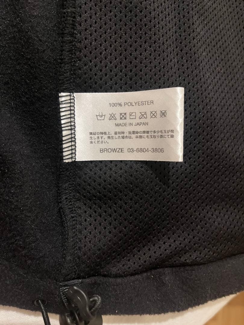 The Ennoy Professional フリースベスト Lサイズ ブラック