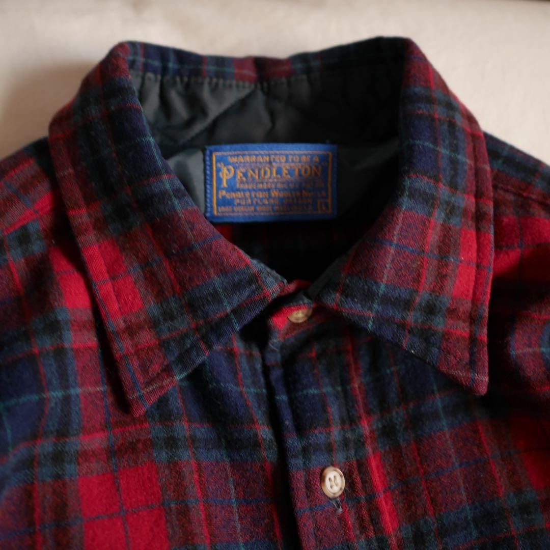 80's アメリカ製 ペンドルトン ロッジシャツ 好配色