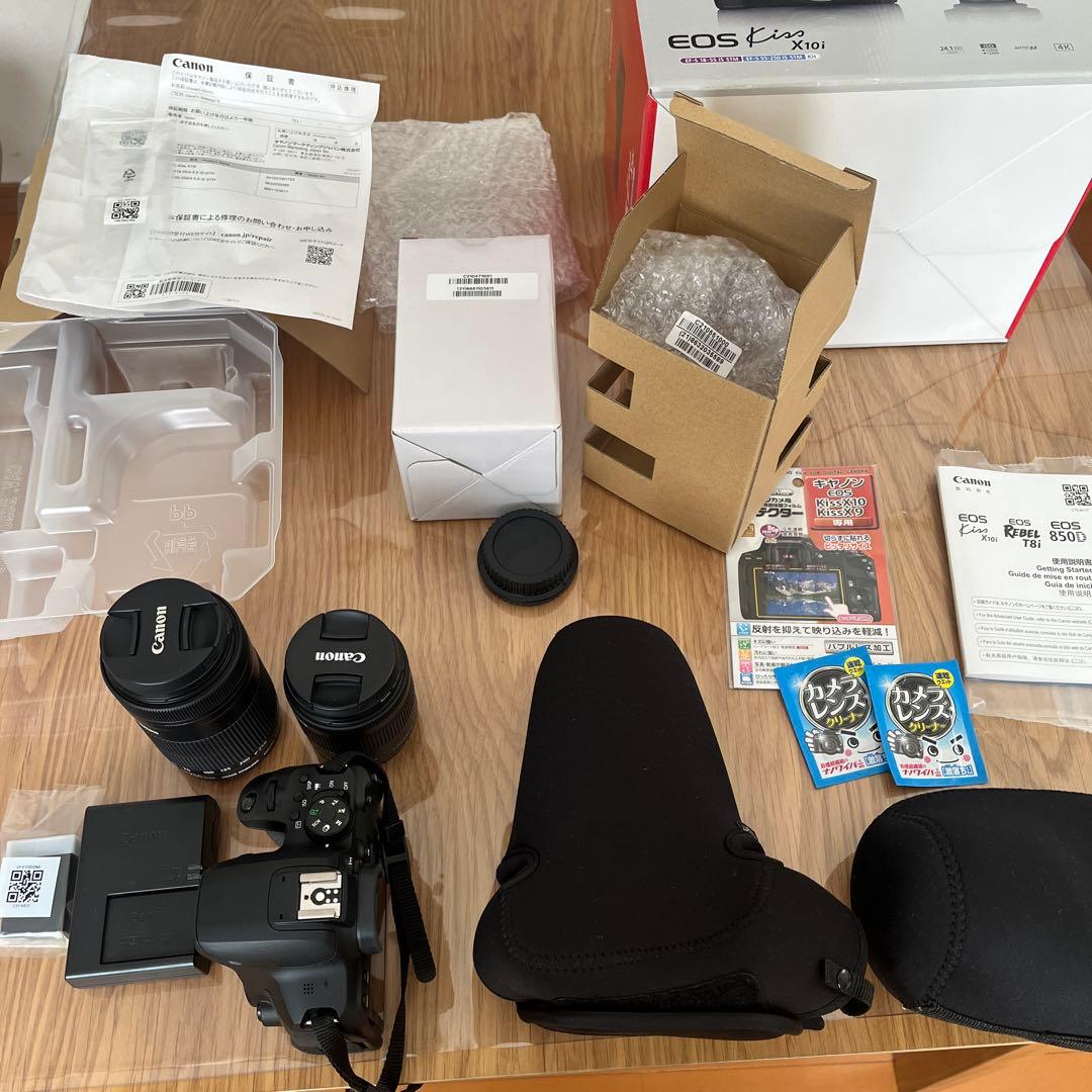 Canon EOS Kiss X10i ダブルズームキット