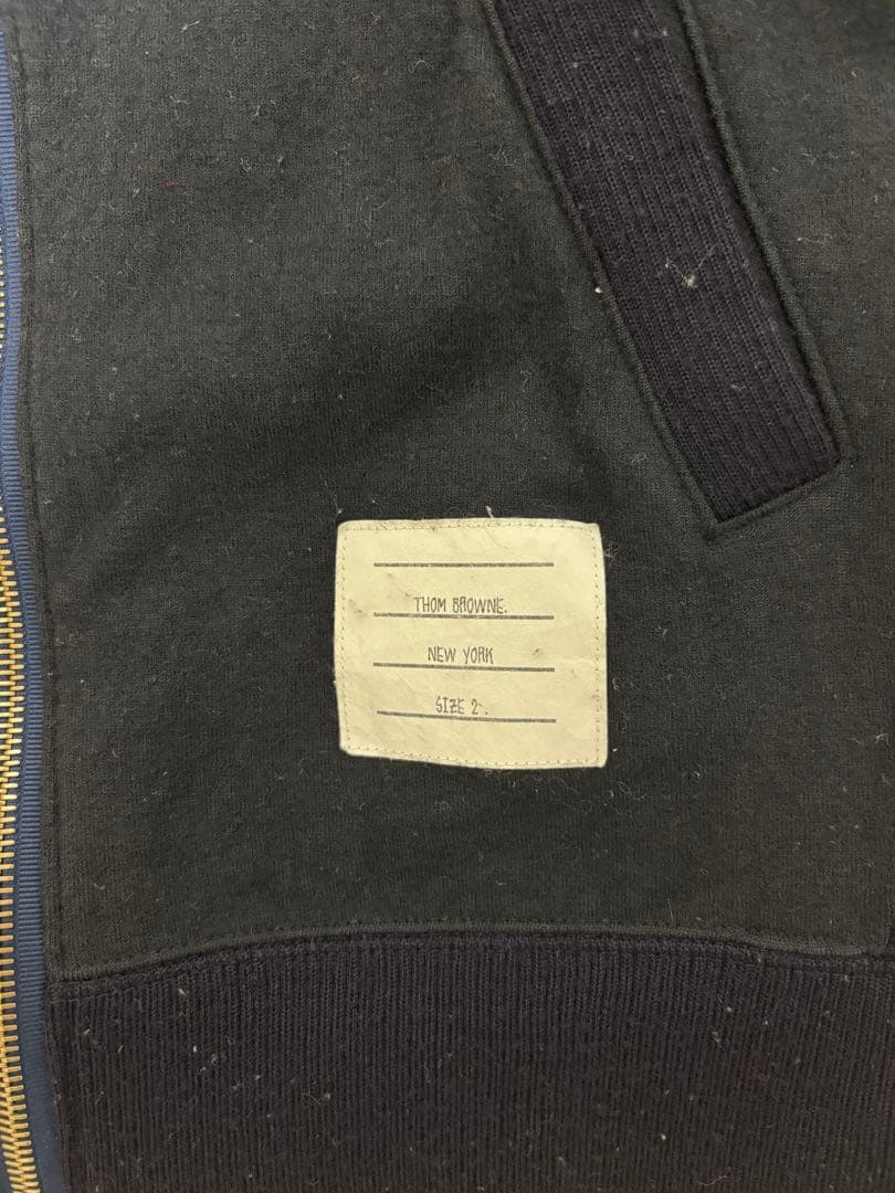 THOM BROWNE. NEW YORK ジャケット　ジップパーカー　サイズ