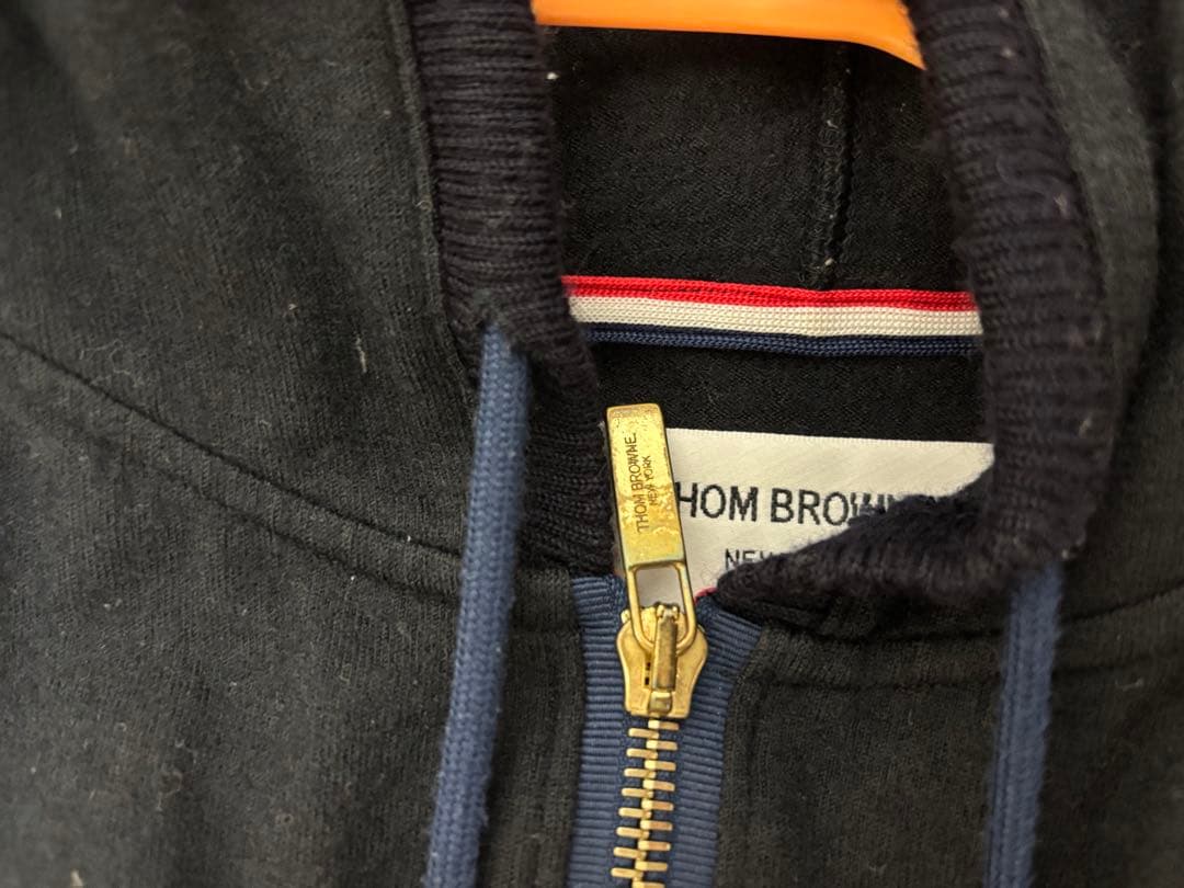 THOM BROWNE. NEW YORK ジャケット　ジップパーカー　サイズ