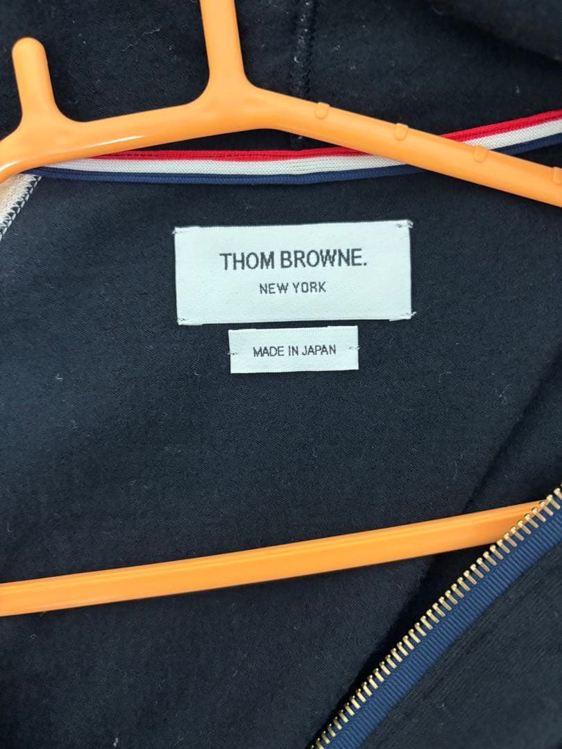 THOM BROWNE. NEW YORK ジャケット　ジップパーカー　サイズ