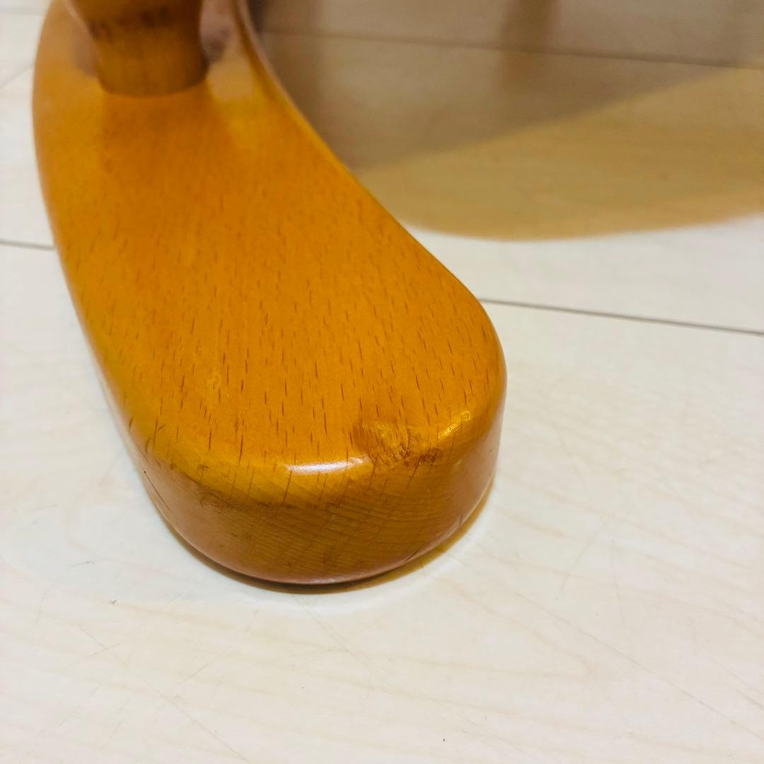 【状態良好】福竹産業 無限工房 かに座椅子 天然木 低座椅子 介護椅子