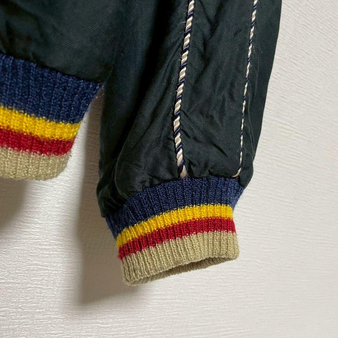 東洋エンタープライズ スカジャン 舞妓　日本地図 TACHIKAWA　ジップ不良