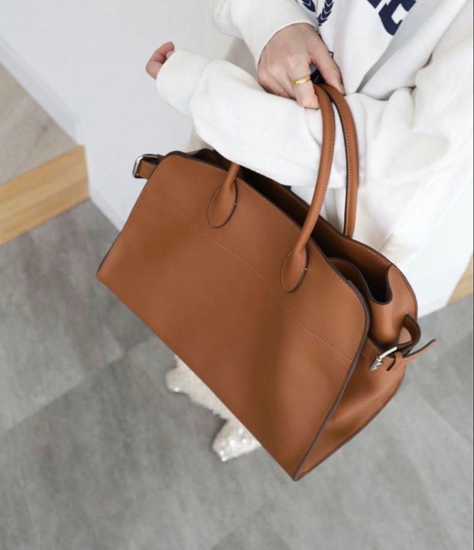 値下げ　リアルレザートートバッグ 大収納 the ROW マルゴー 風デザイン