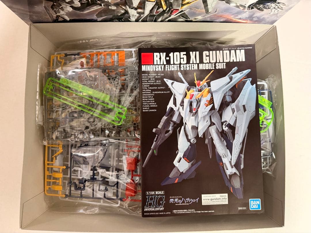 HG 1/144 クスィーガンダム、デカール（閃光のハサウェイ汎用①）セット