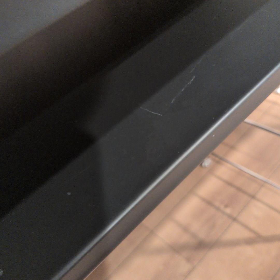 無印良品 ステンレスユニットシェルフ ダークグレー 帆立 棚 机