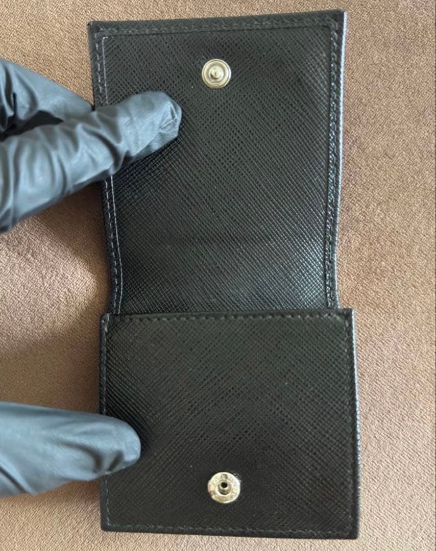 PRADA プラダケース サフィアーノトライアングル 小銭入