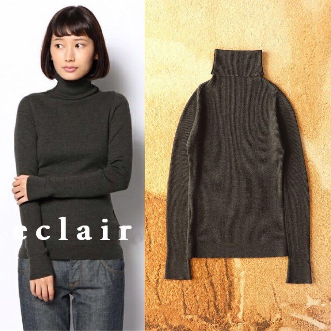 マーガレットハウエル×ジョンスメドレー タートルネックリブニット 42,900円