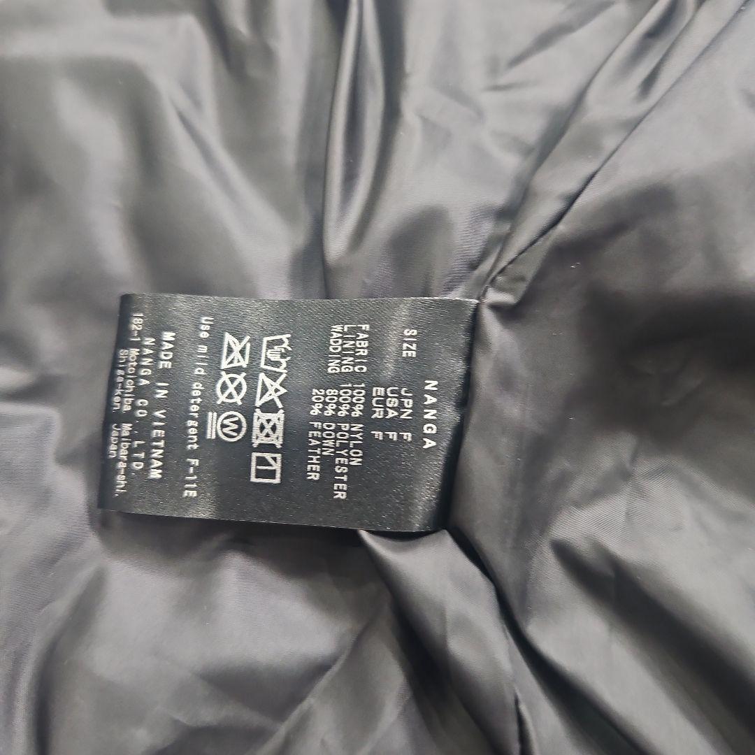 新品　NANGA　レディース　ロングダウンジャケット　フリーサイズ　ブラック