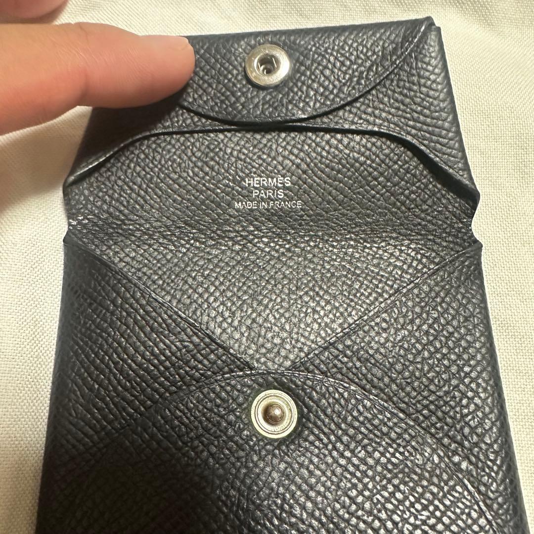 【正規品　定価約6万】エルメス バスティア black