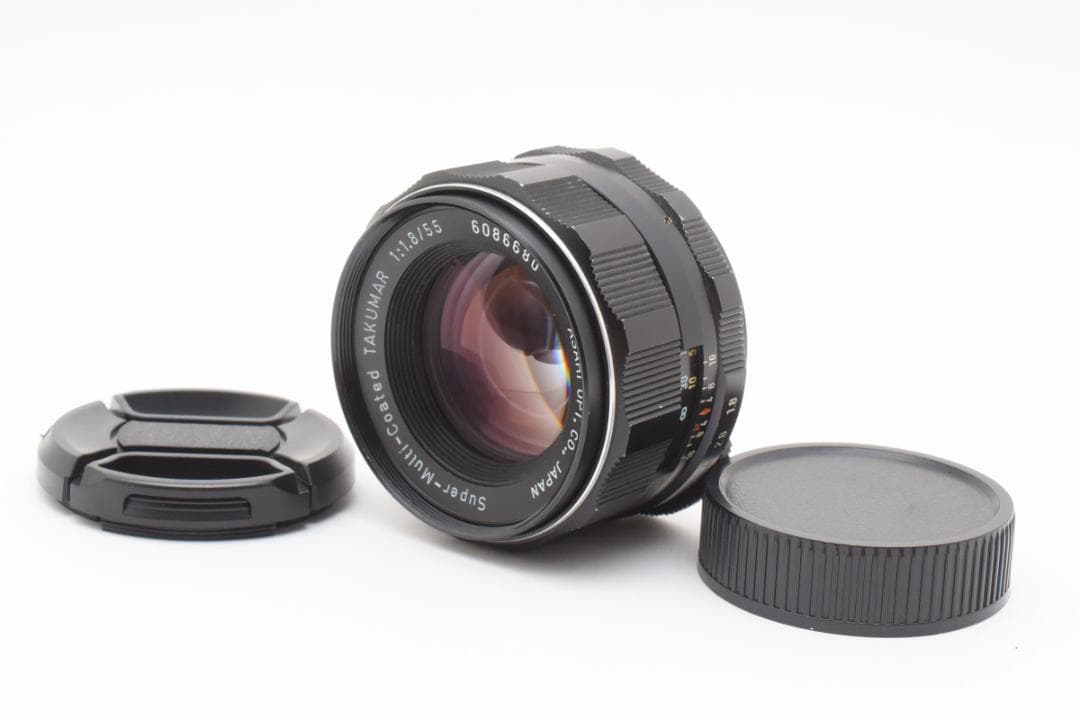 【虹色多重フレア】 SMC Takumar 55mm F1.8 Y150