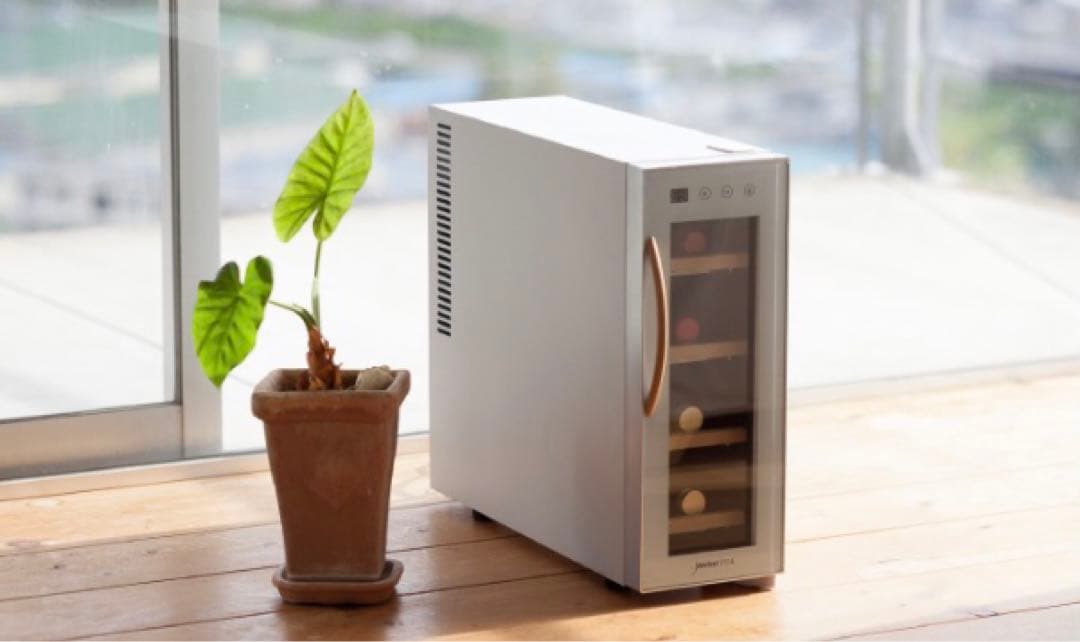 CE-4W-W(ホワイト) ペルチェ方式4本収納用ワインセラー