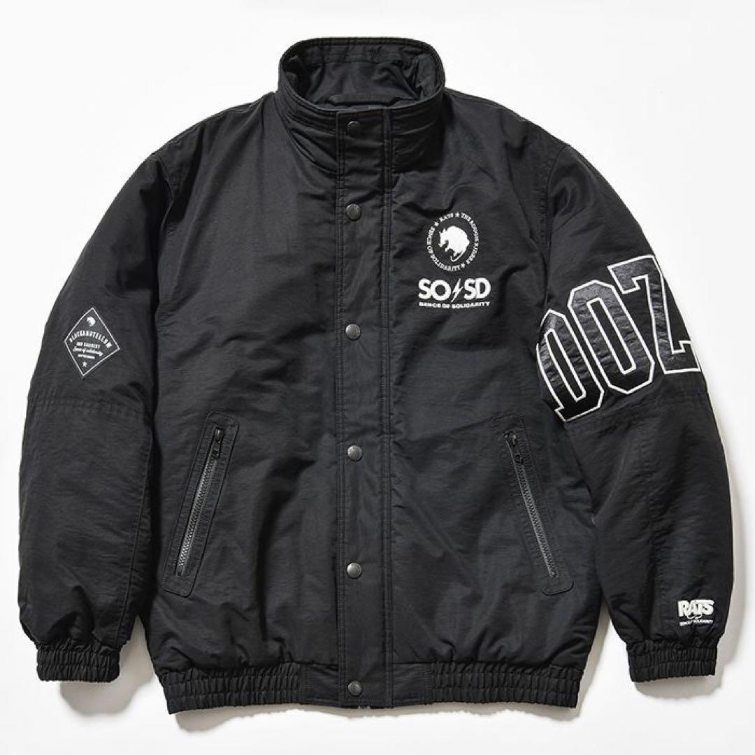 SALE 中RATS TRACK JKT BLACK ラッツトラックジャケット