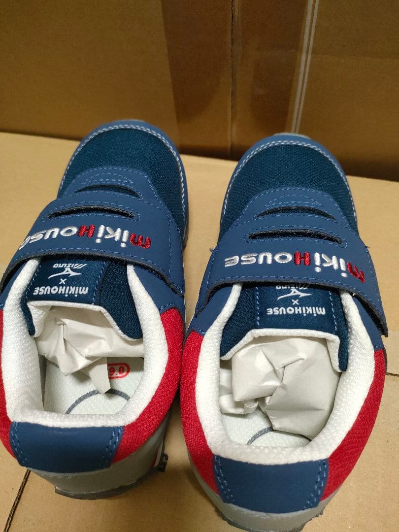 ⭐*︎様 mikihouse ミキハウス　ミズノコラボ キッズシューズ 未使用