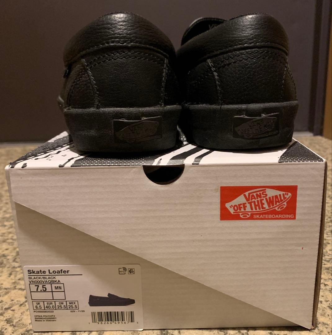 VANS スケートローファー 25.5cm