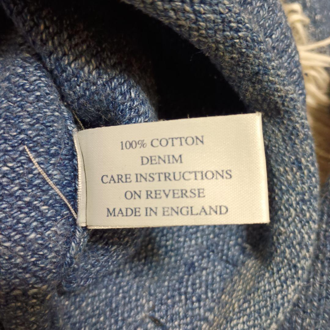 【Michael Ross】90s デニムセーター S インディゴ 藤原ヒロシ