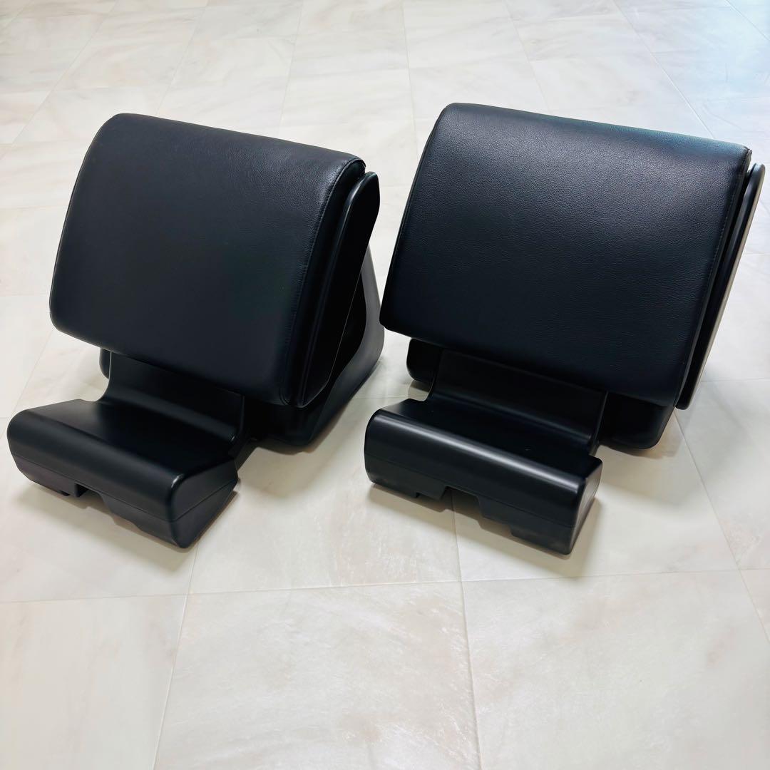 【美品】トヨタ純正 オットマン フットレスト 2個セット ブラック