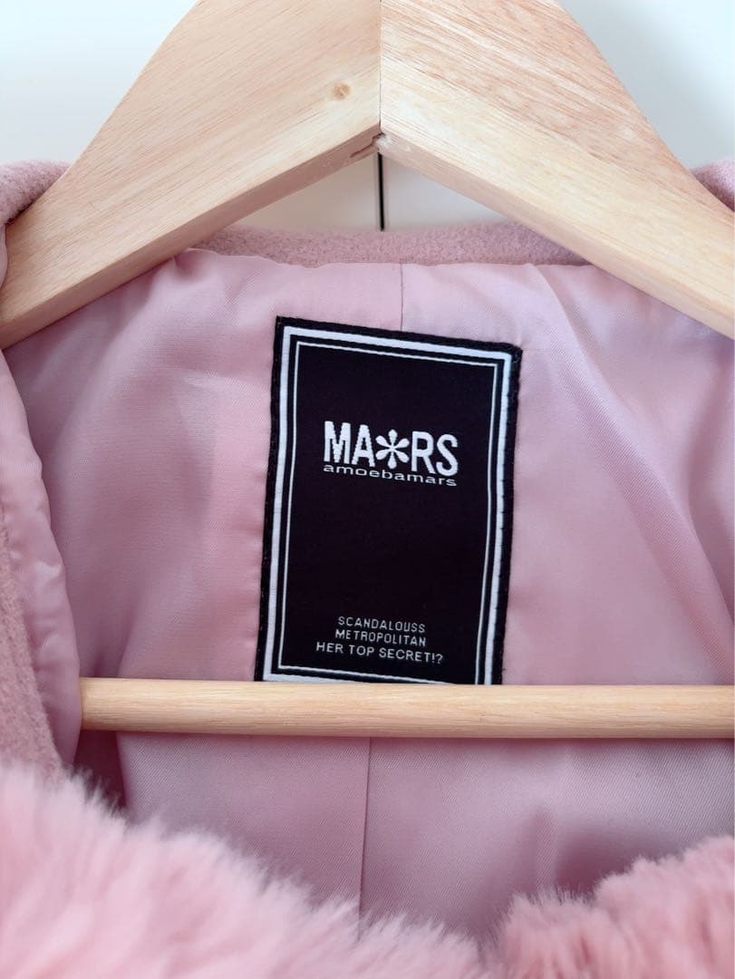 MARS ショートセーラーコート ピンク