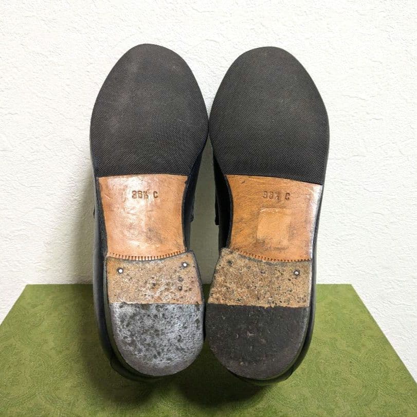 専用　美品　GUCCI　ホースビットローファー　黒　36 1/2