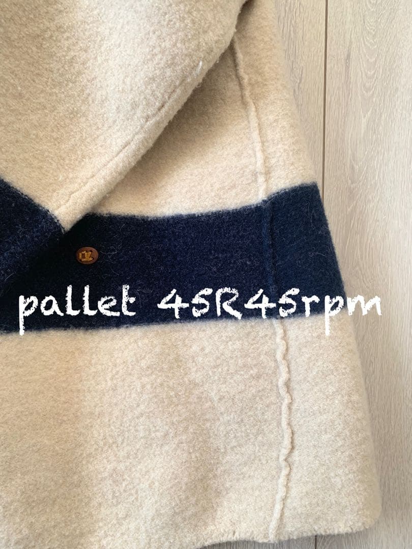45R45rpm 縮絨のダッフルボレロ
