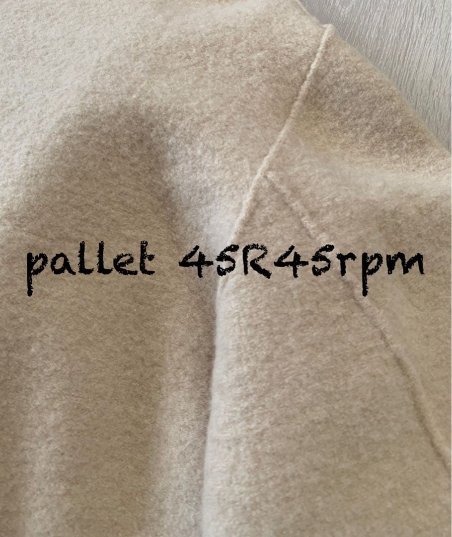 45R45rpm 縮絨のダッフルボレロ