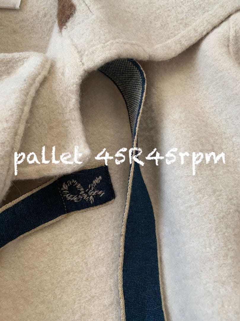 45R45rpm 縮絨のダッフルボレロ