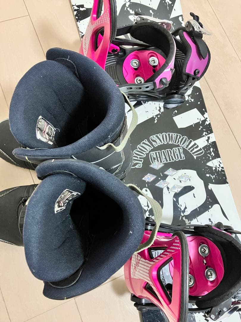 ブーツ22.0cm SPOON スノーボード 110 子供用キッズジュニア