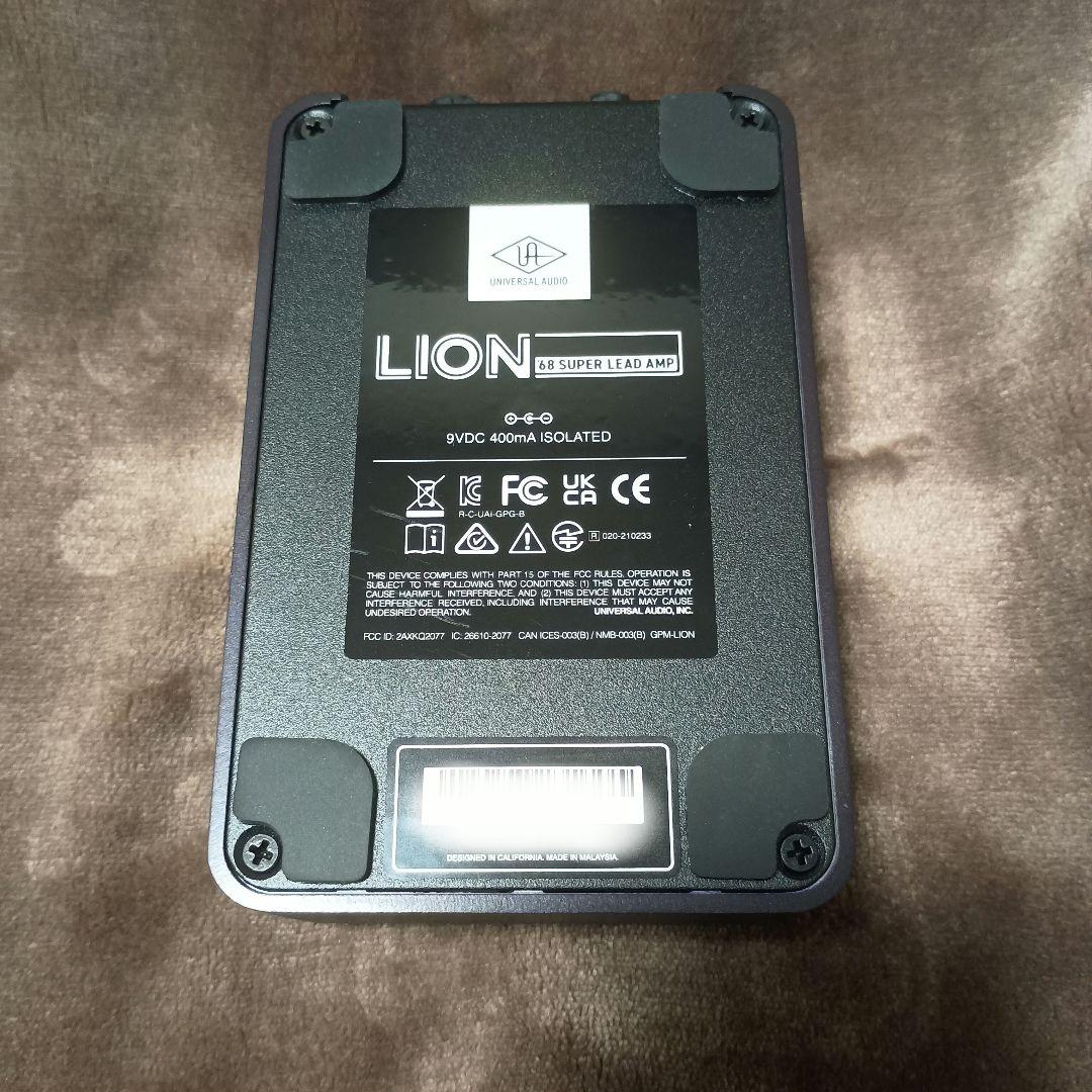 ギター Universal Audio UAFX Lion'68 Super Lead