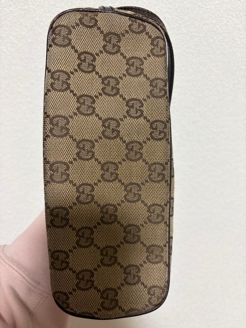 GUCCI GGキャンバス ハンドバッグ