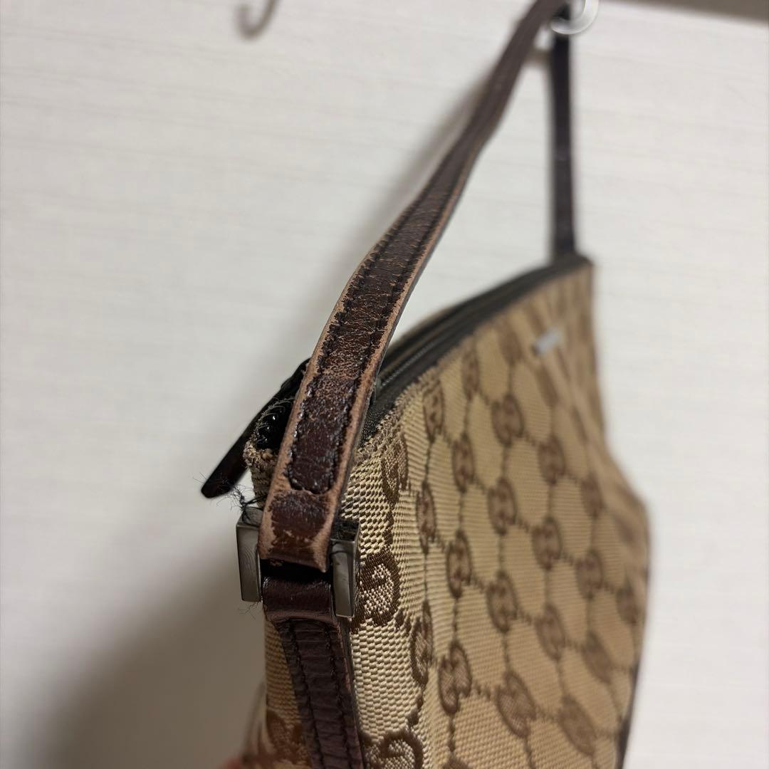 GUCCI GGキャンバス ハンドバッグ