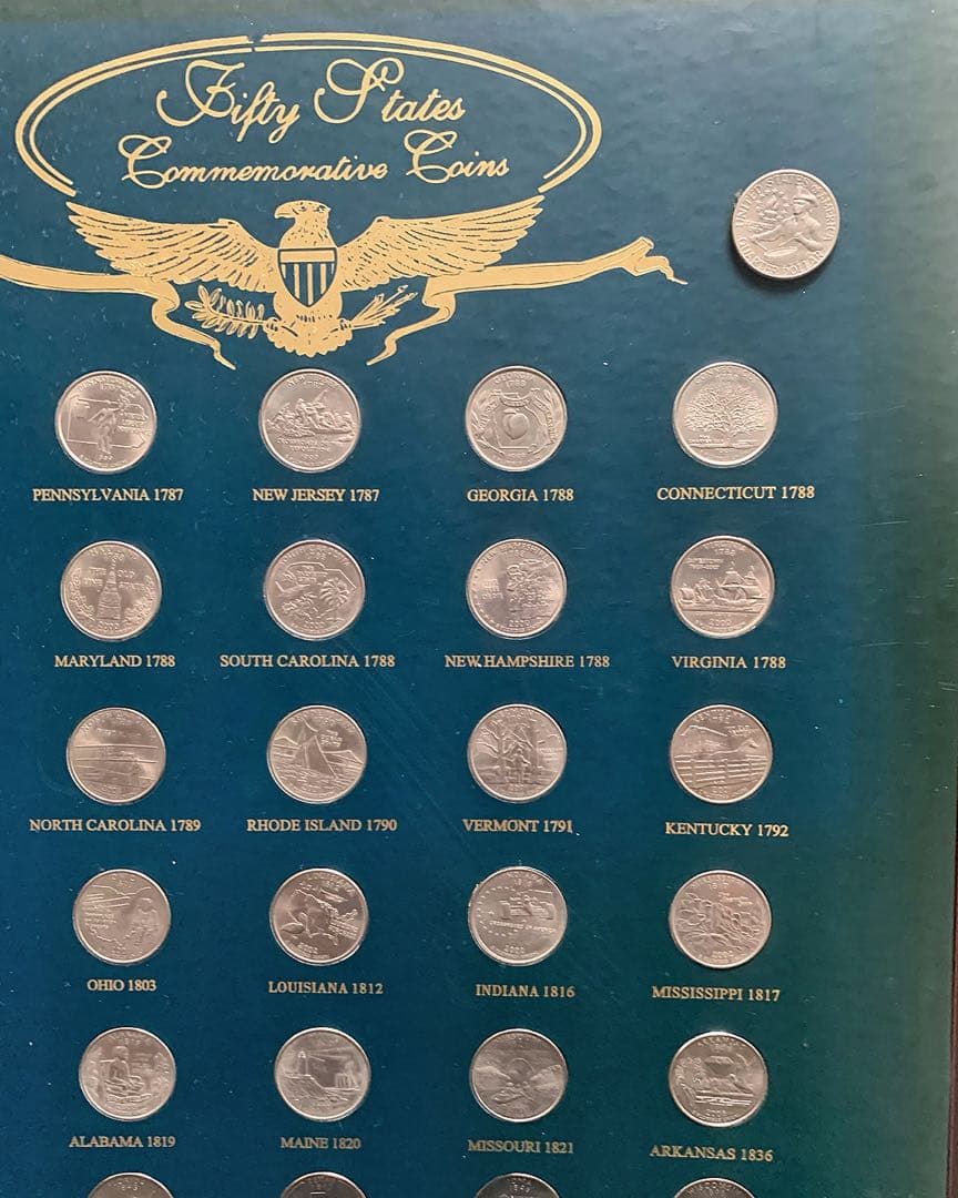 ★アメリカ50州25セント★造幣局別2種類