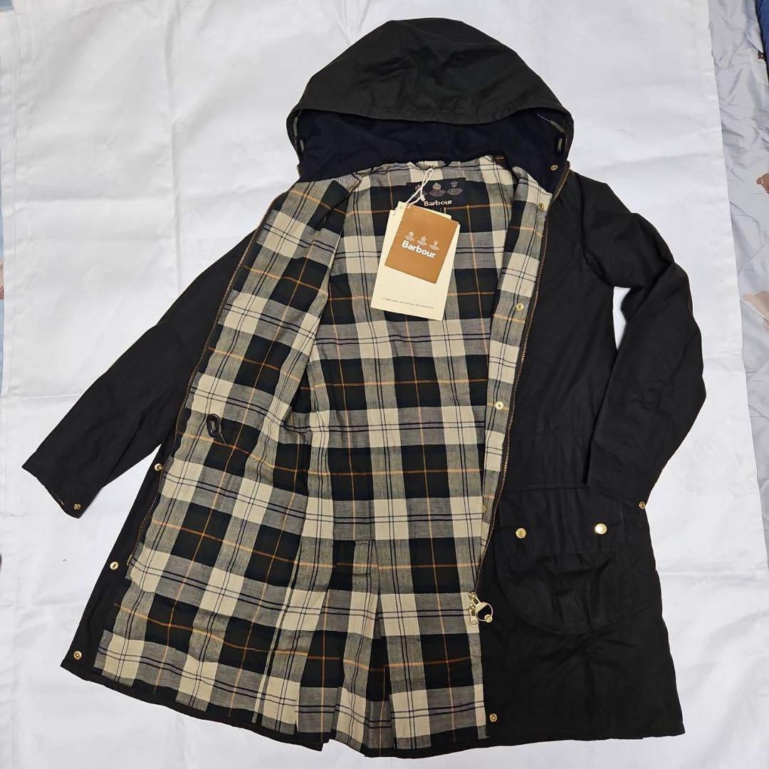 新品　バブアー　オイルドコットンモッズコート