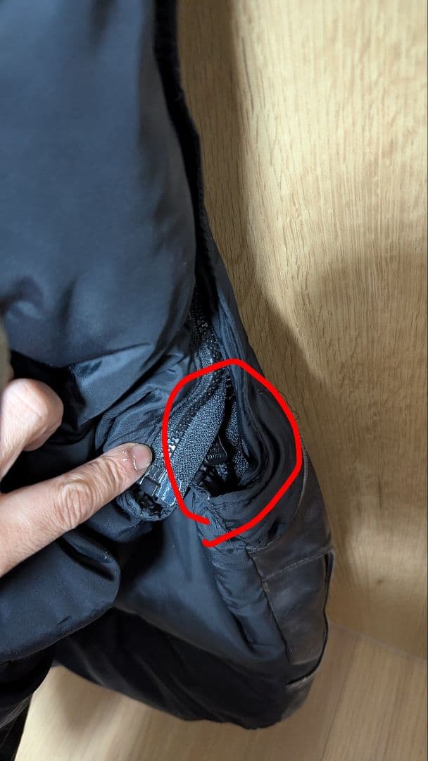 Schott レザー×ダウン 2WAY ジャケット サイズ42