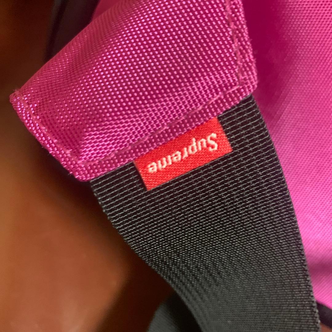 美品★Supreme ボディバッグ ショルダーバッグ　ピンクパープル