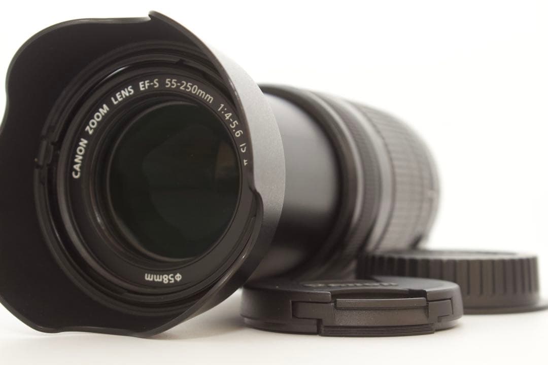 Canon EF-S 55-250mm IS Ⅱ✨美品　望遠　手ぶれ補正付
