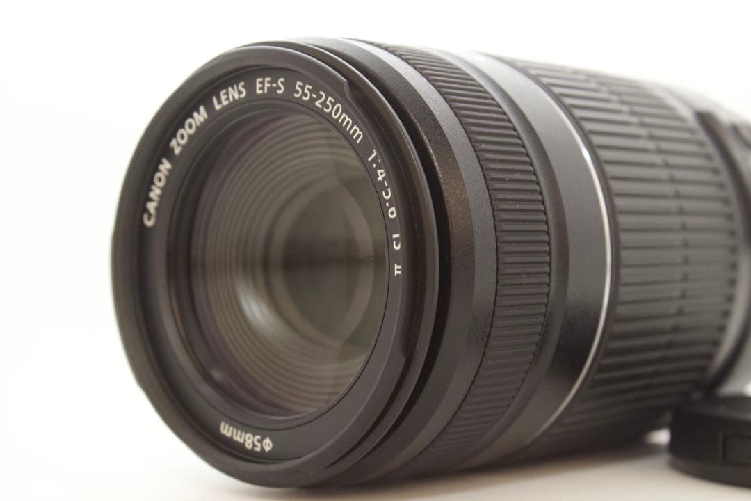 Canon EF-S 55-250mm IS Ⅱ✨美品　望遠　手ぶれ補正付